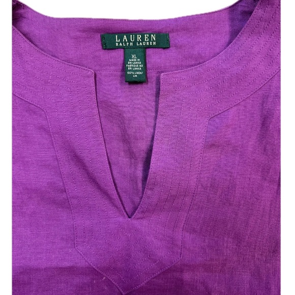 Ralph Lauren Women’s linen shirt | size XL - Picture 3 of 5